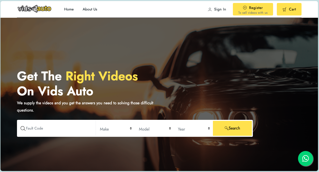 VidsAuto.com – Laravel-Based Automotive Tutorial & Video Guide Marketplace